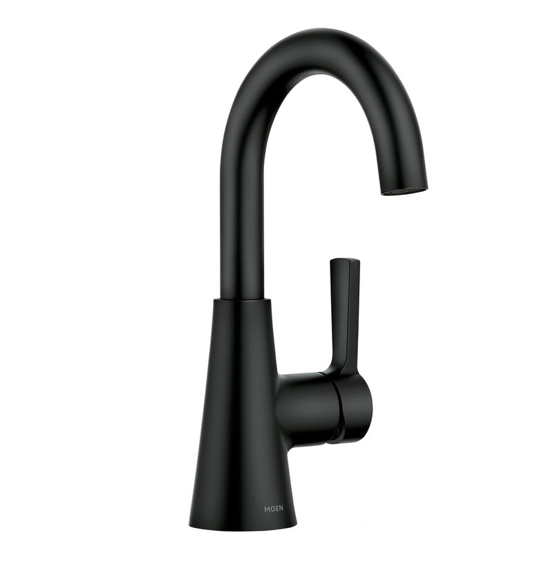 Mikah Single Handle Bathroom Faucet, Matte Black E2M3