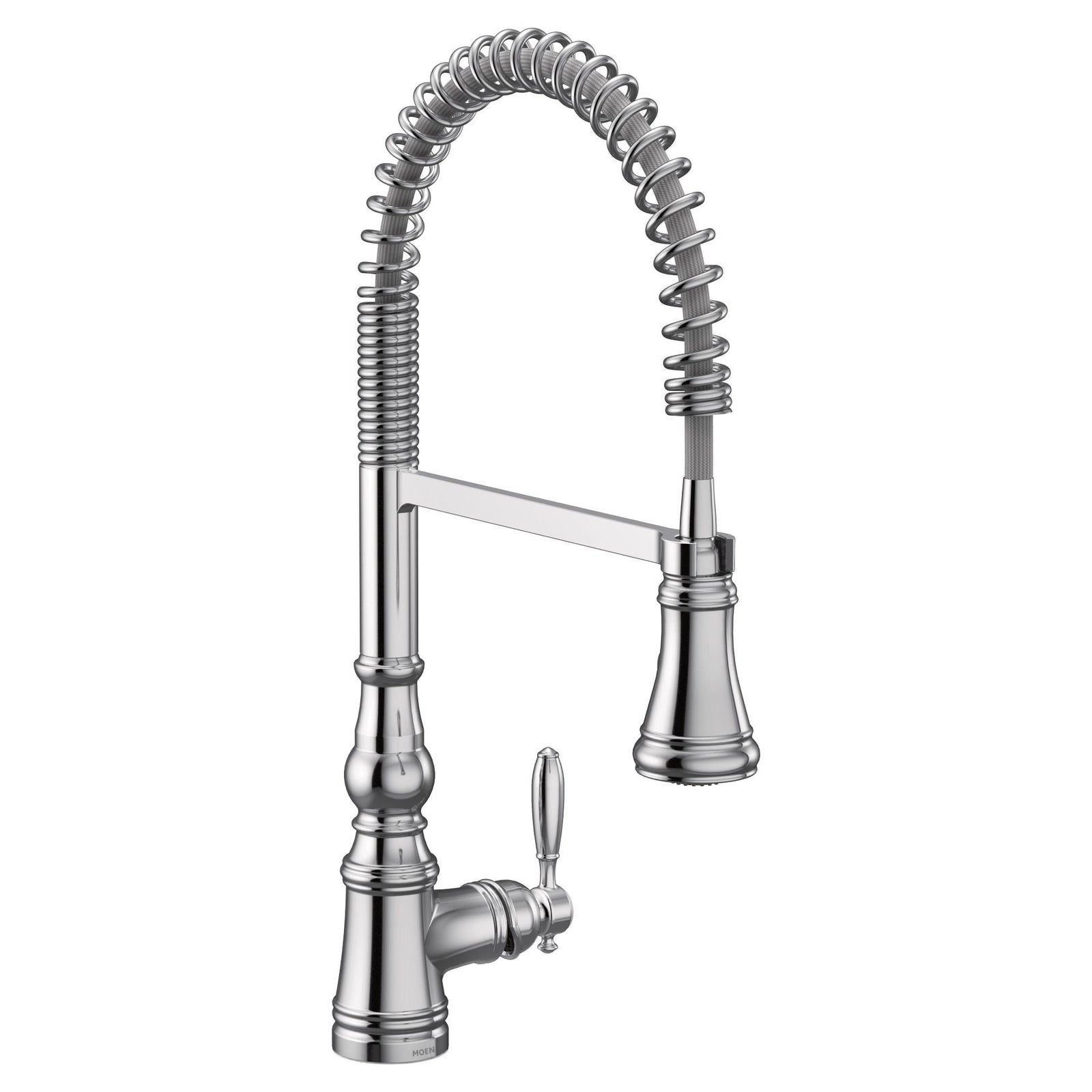 Weymouth Single Handle Pull Down Sprayer Kitchen Faucet with Power Clean, Chrome F6H2 - product image 1