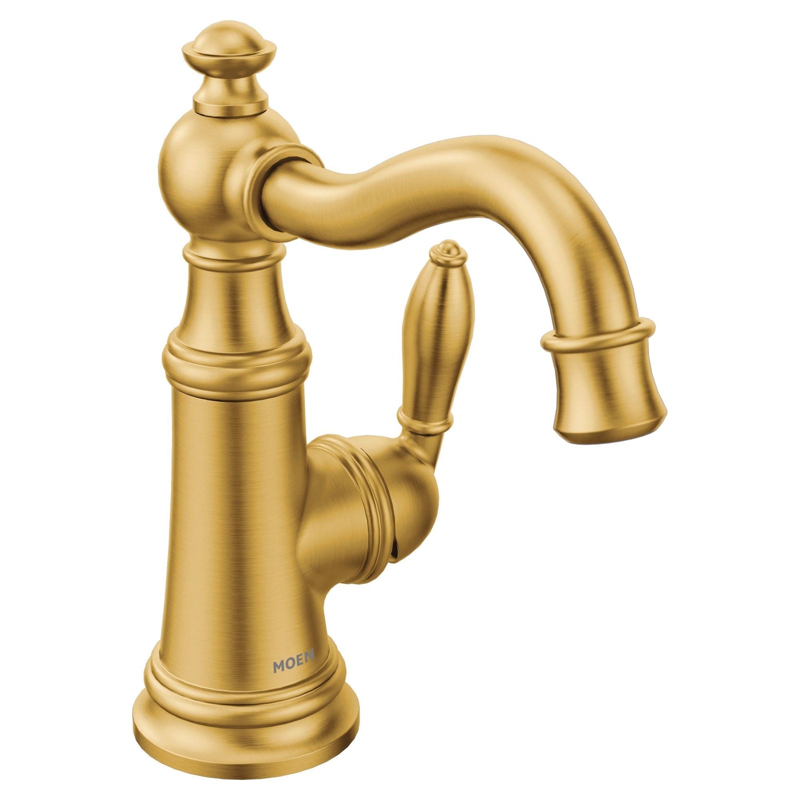 Weymouth Single Handle Single Hole Bathroom Sink Faucet, WaterSense Certified, Brushed Gold A6G2 - product image 1