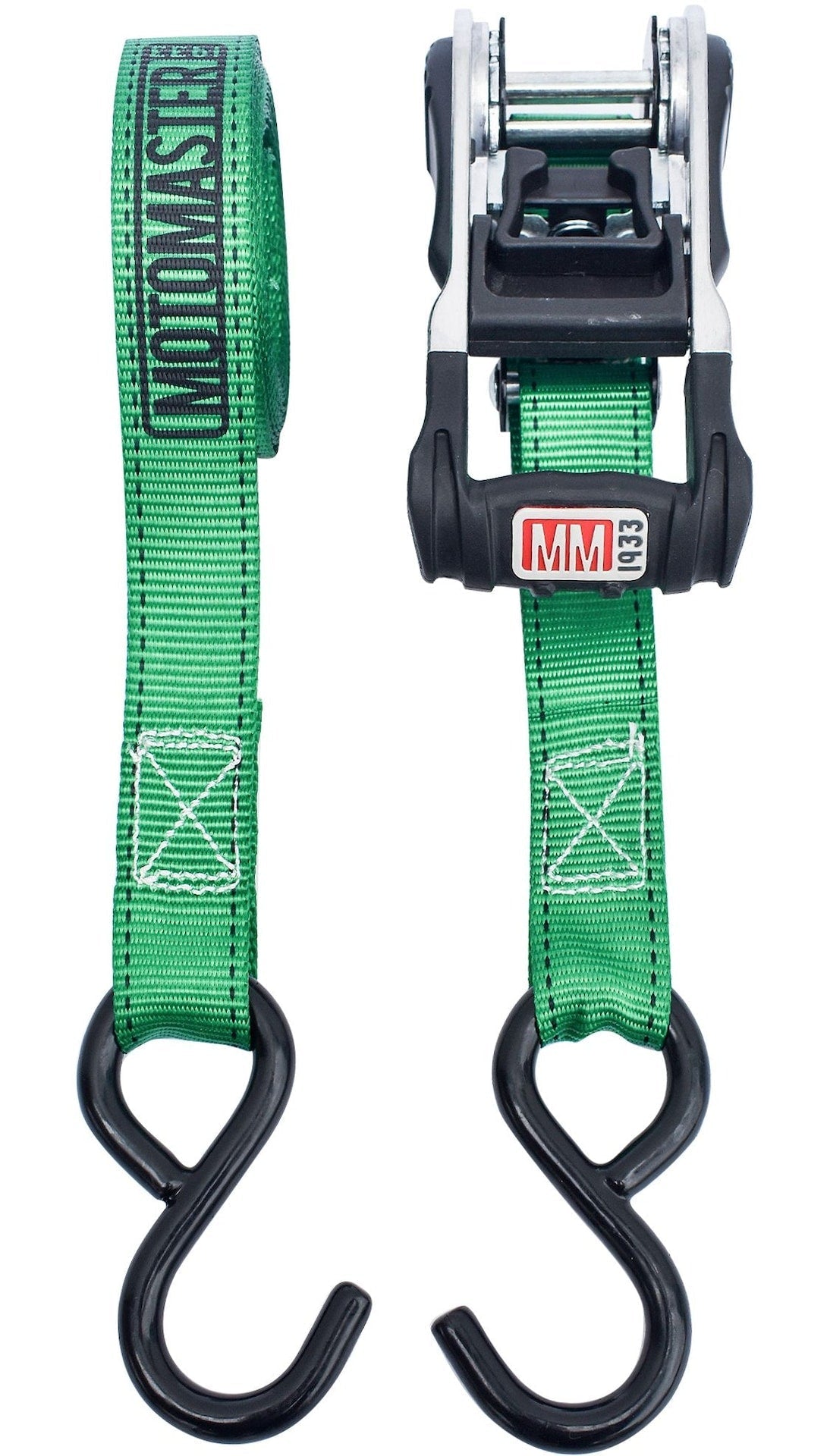 1,500-lb Ratchet Tie Down Straps, with Padded Handle, 1-in x 14-ft T8H5 - product image 5