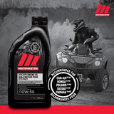 4-Stroke Synthetic ATV/UTV Engine Oil 10W50, 946-mL R8L9 - product image 4