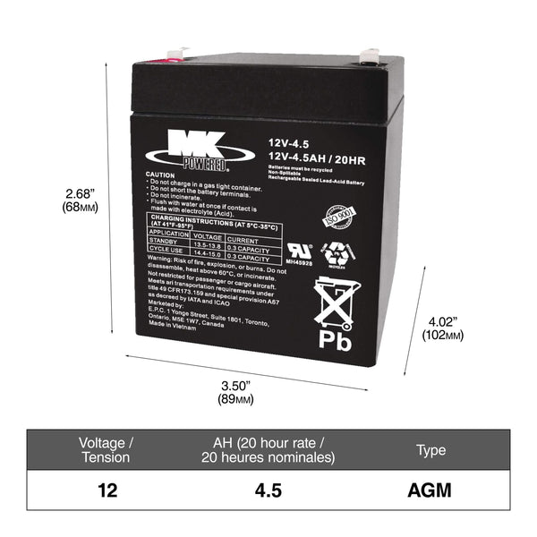 NAUTILUS EXTREME AGM Group Size 24 Battery U5Z2