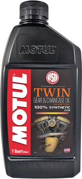 Twin Synthetic Gear & Chaincase Motorcycle Oil, 946-mL W2N6 - product image 1
