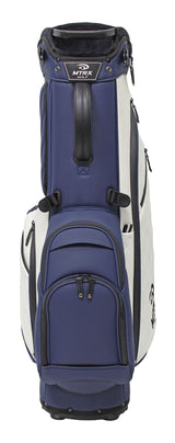 5-Way Top Polyurethane Golf Stand Bag, White/Navy W3I8 - product image 1