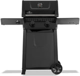 Rebel 365 2-Burner LP Gas BBQ, Matte Black S1A4 - product image 1