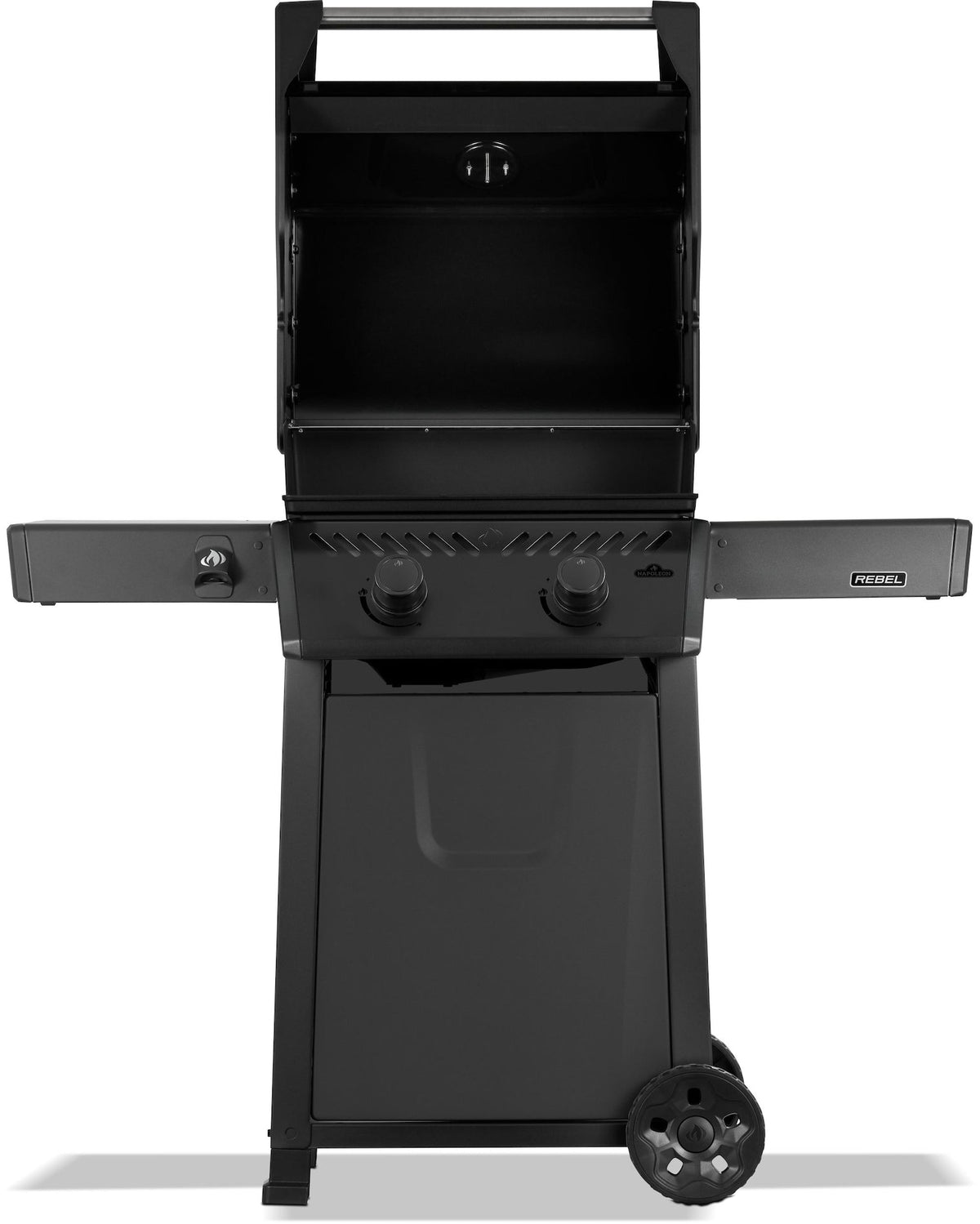 Rebel 365 2-Burner LP Gas BBQ, Matte Black S1A4 - product image 6