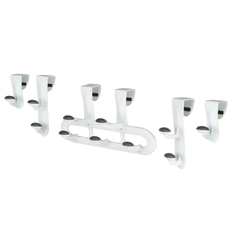 Non Stick Hook Set of 5 Value Pack, White M3O5