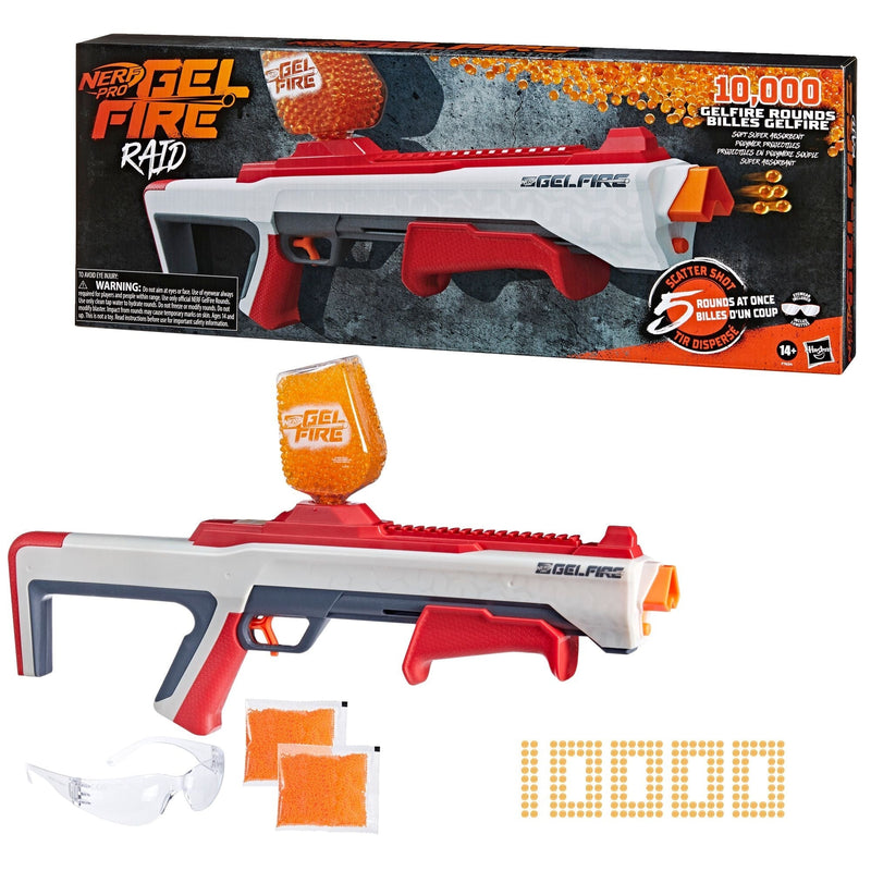 Pro Gelfire Raid Blaster with 10000 Gelfire Rounds E2H3
