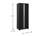 Bold Series 24-Gauge Steel RTA Storage Locker with 3 Shelves, Black, 30-in N6Y9 - product image 5