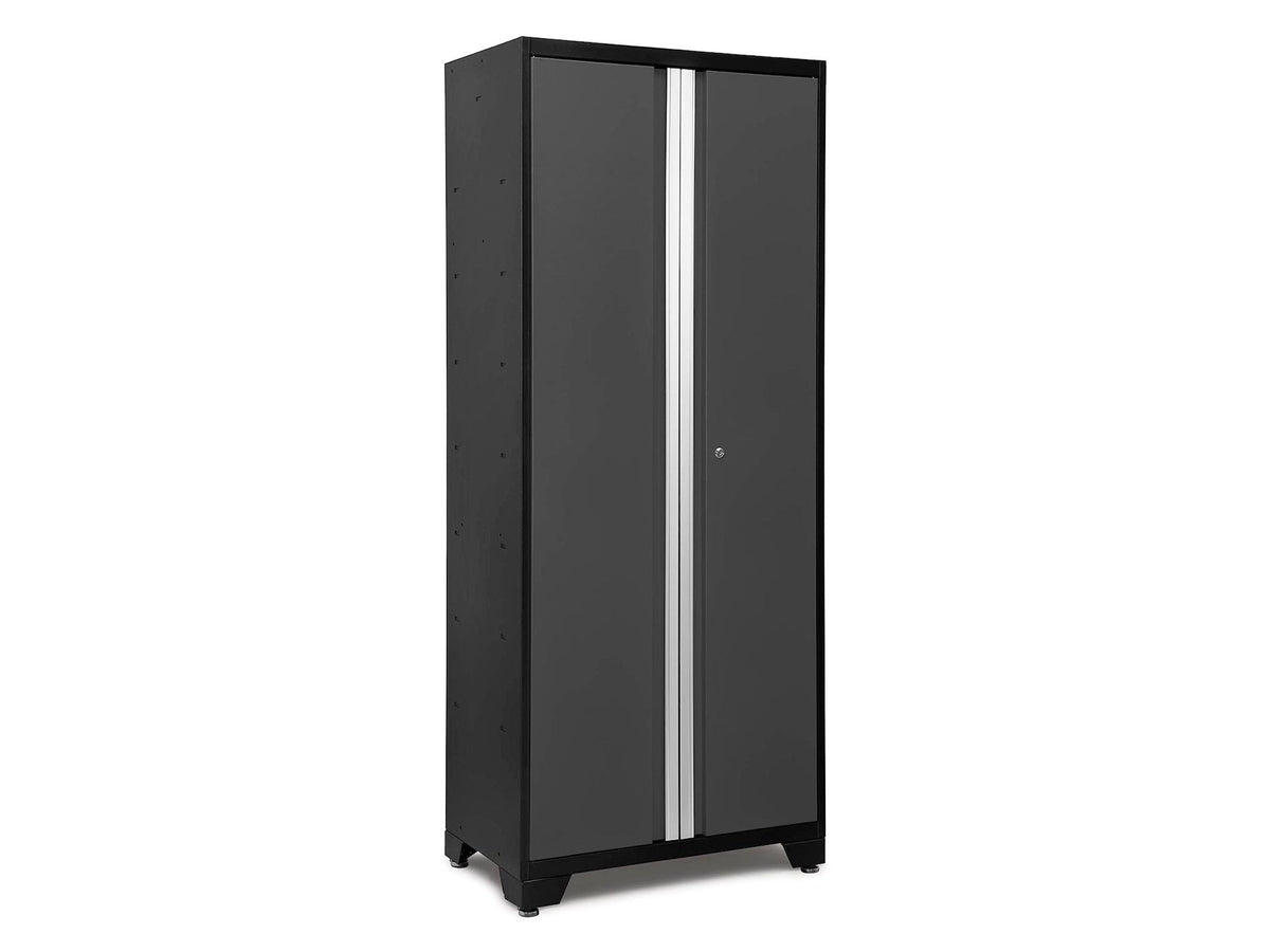 Bold Series 24-Gauge Steel RTA Storage Locker with 3 Shelves, Black/Grey, 30-in E9J5 - product image 2