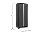 Bold Series 24-Gauge Steel RTA Storage Locker with 3 Shelves, Black/Grey, 30-in N6E6 - product image 5