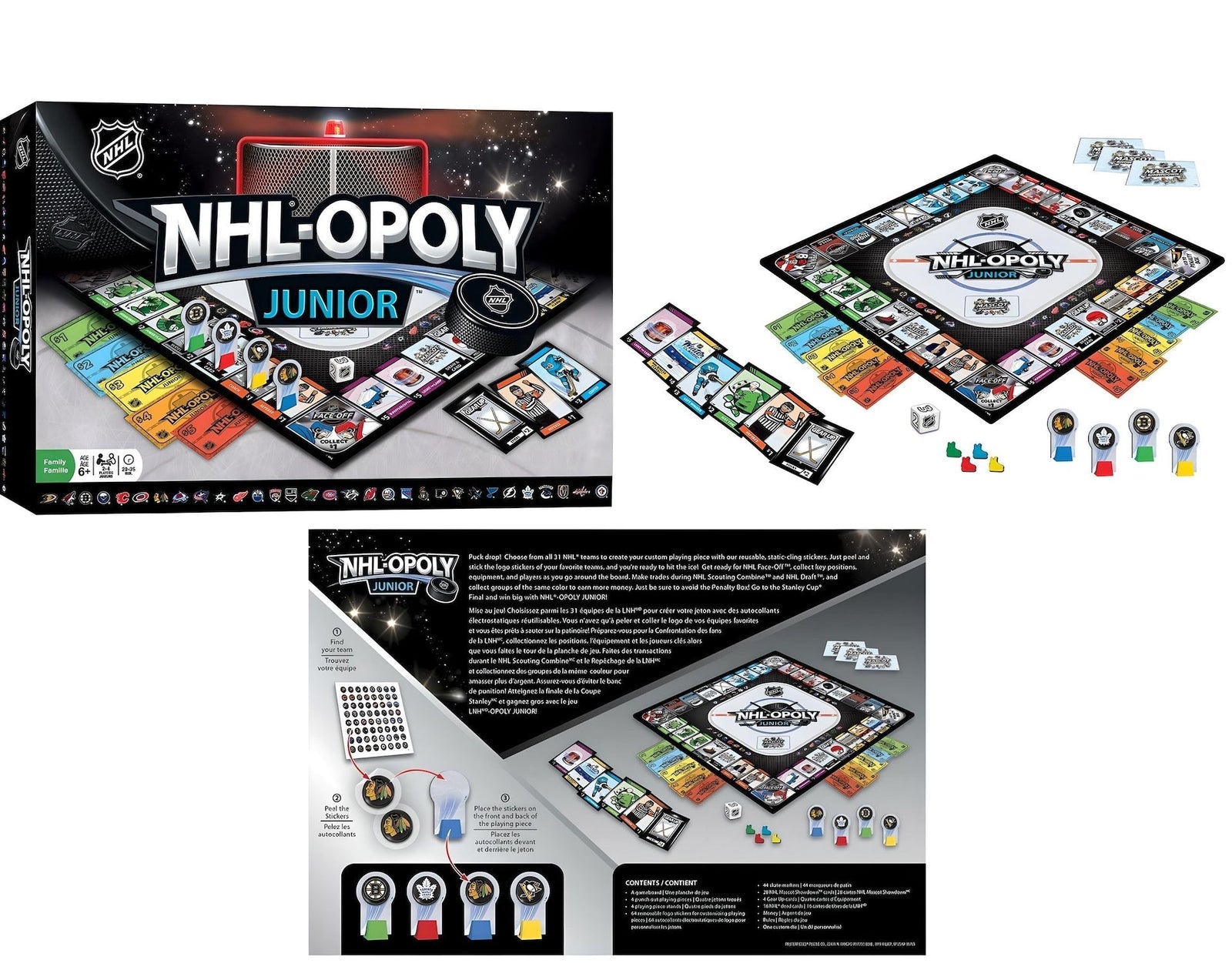 Hockey-Themed Board Game for 2-4 Players L2U3 - product image 1