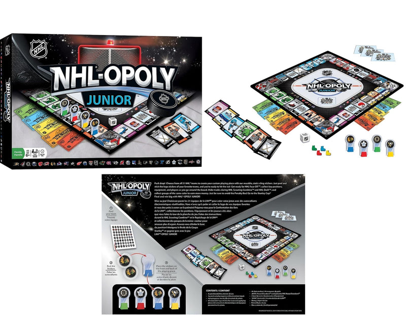 Hockey-Themed Board Game for 2-4 Players L2U3