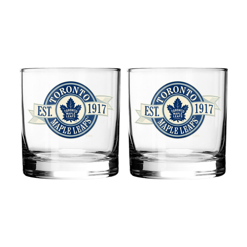 Hockey Rocks Glass, 2-pk W5I3
