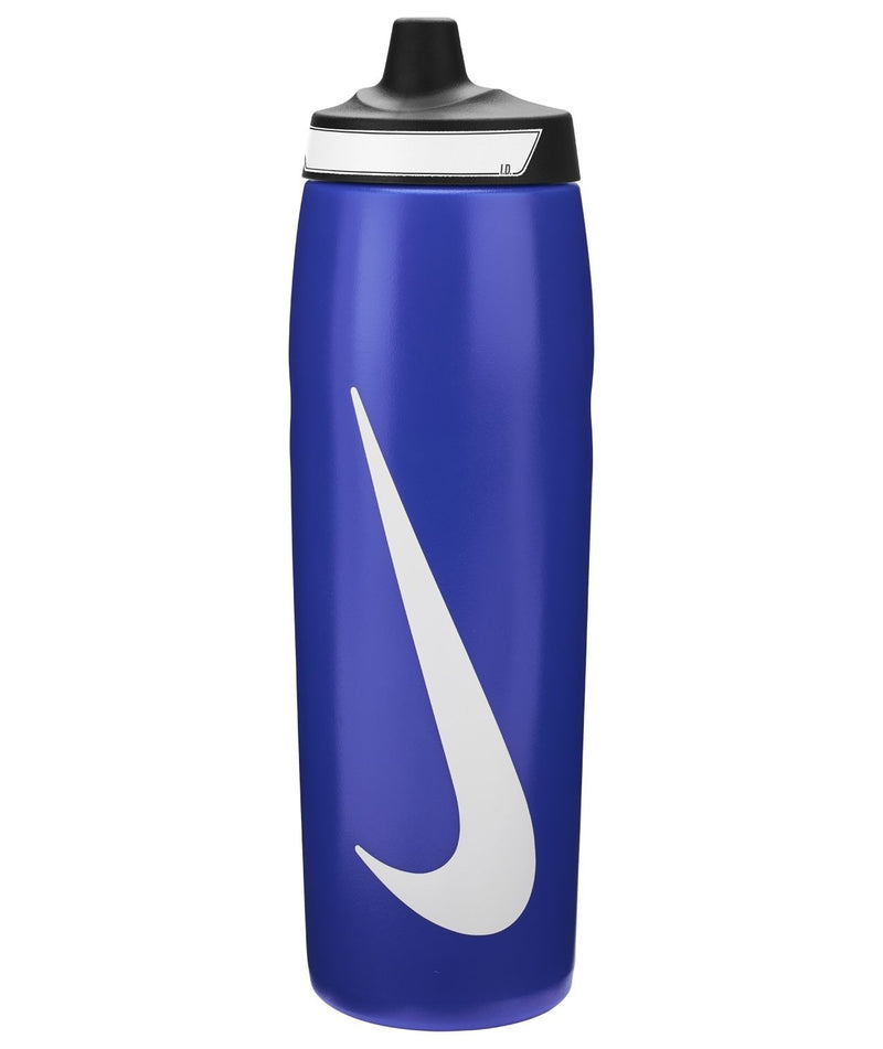 Refuel Squeeze Water Bottle, BPA Free, 32-oz, Blue J8T3