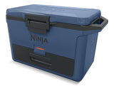 FrostVault 50-Quart Portable Hard Cooler with DryChill Drawer, Blue, 47-L R1U7 - product image 1