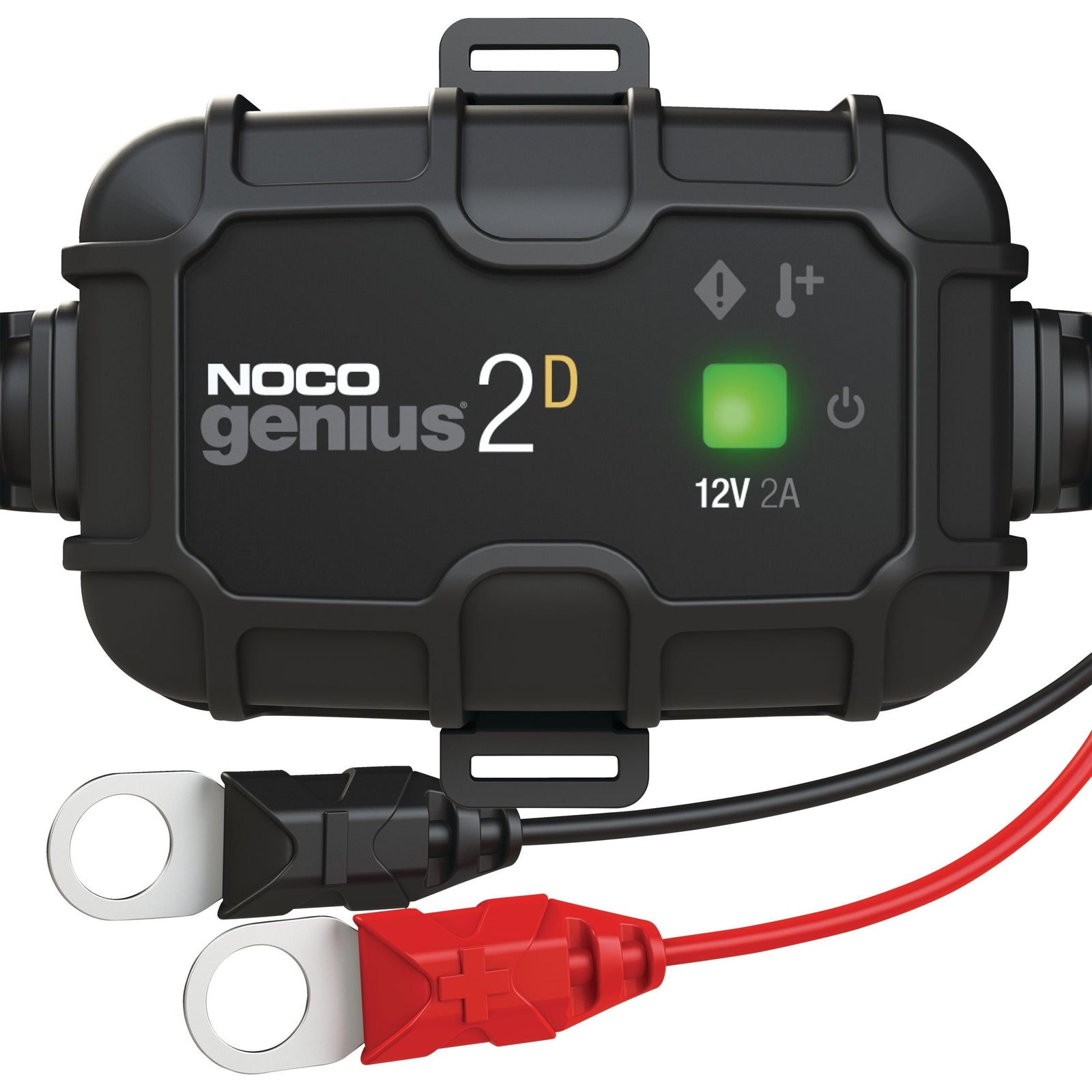 GENIUS2D Onboard Smart Battery Charger/Maintainer/Desulfator, 2-Amp, 12V U6T3 - product image 1