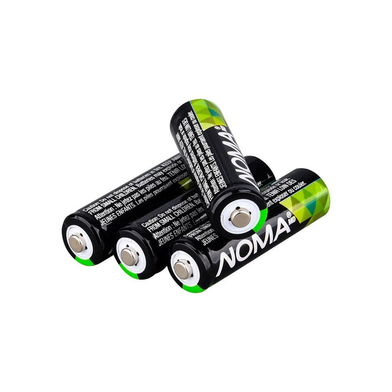 300mAh Outdoor Solar Batteries – AA Ni-MH Rechargeable (4-Pack, 1.2V) L2X2