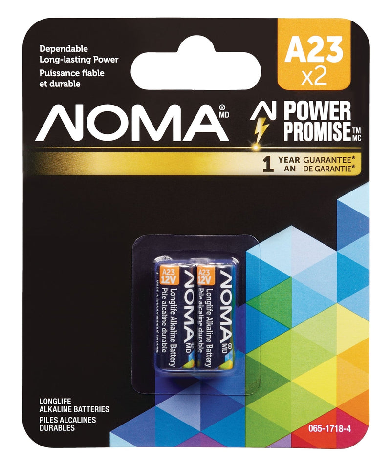 A23 12V / 12 Volt Alkaline Batteries, 2-pk W4P6
