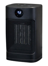 Digital Electric Personal Ceramic Heater with Remote, 1500W, Black V9Z2 - product image 1