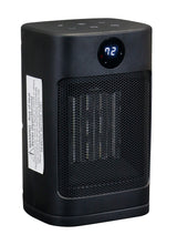 Digital Electric Personal Ceramic Heater with Remote, 1500W, Black V9Z2 - product image 2