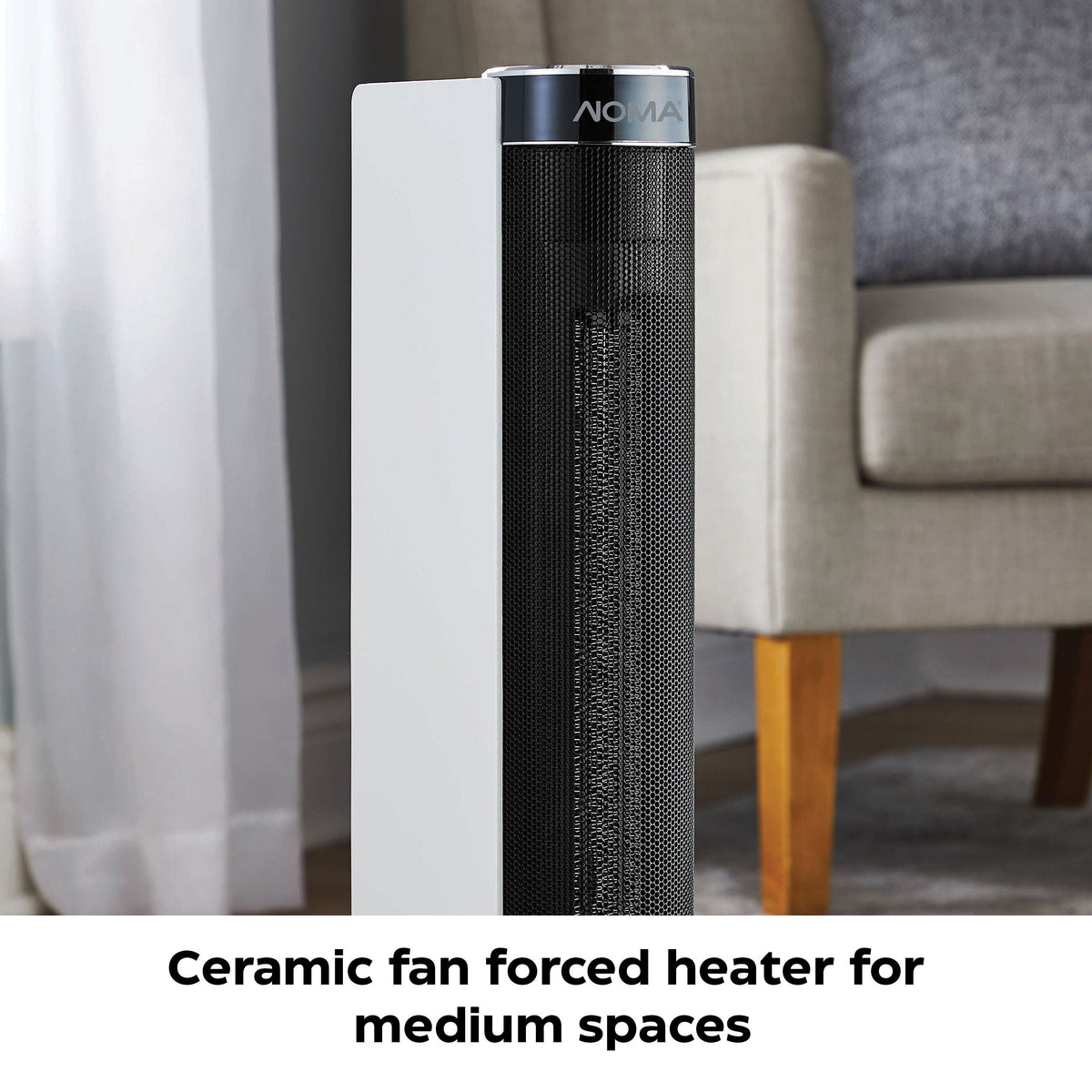 Digital Tower Ceramic Heater withRemote Control & Thermostat, 1500W, White, 24-in V1K1 - product image 5
