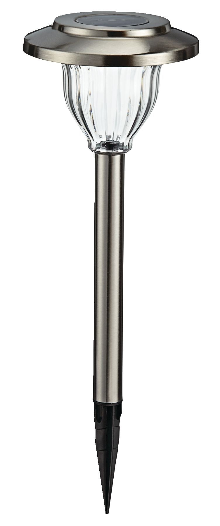 Outdoor Pure White LED Solar Stainless Steel Garden & Pathway Stake Lights, 10-Pk E1N4 - product image 1