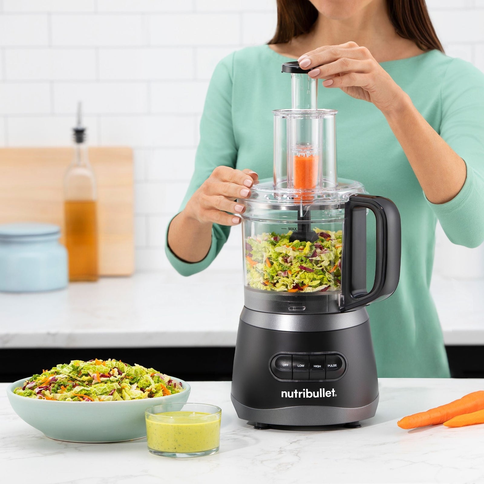 Full-Sized Meal Prep Food Processor with Accessories, 7-Cup F1O2 - product image 5