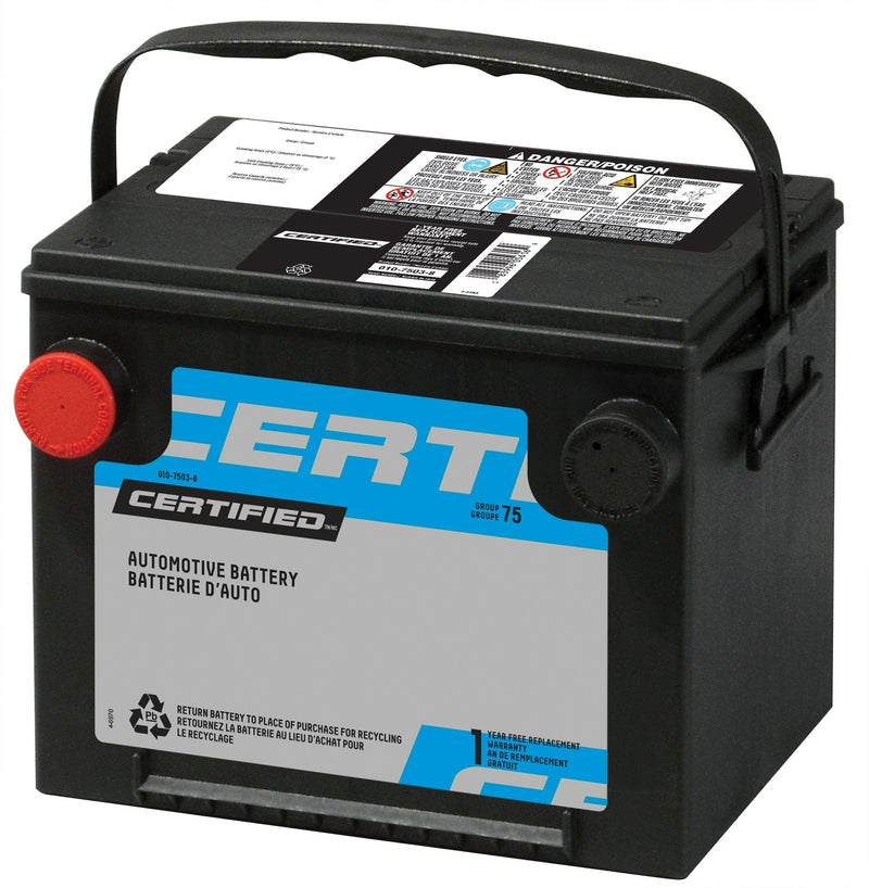 REDTOP 9002-091 Group Size 75/25 AGM Battery, 720 CCA B3D5