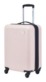 Hardside Carry-On Spinner Flex Travel Suitcase, Pink, 21-5/8-in E5J8 - product image 1
