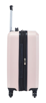 Hardside Carry-On Spinner Flex Travel Suitcase, Pink, 21-5/8-in E5J8 - product image 4