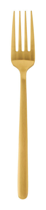 Chelsey Satin Gold Finish Slim Round Stainless Steel Flatware Set, Serves 4, 20-pc D5R4 - product image 7