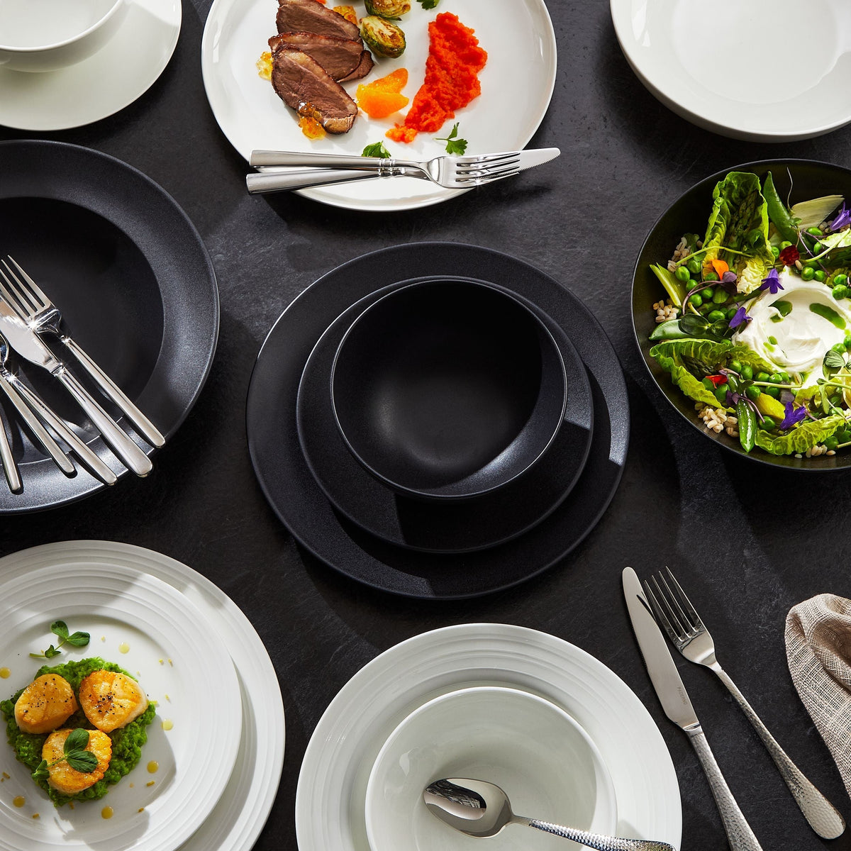 Hammered Flatware Set, Serves 4, 20-pc R9S5 - product image 3
