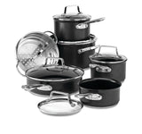 Hard Anodized Cookware Set, Non-Stick, PFOA-Free, Dishwasher & Oven Safe, 12-pc J6R1 - product image 2