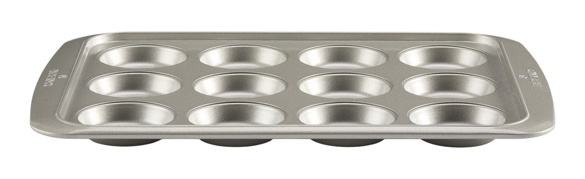 Professional Muffin Top Pan, Silver, 12-Cup P1V9 - product image 1