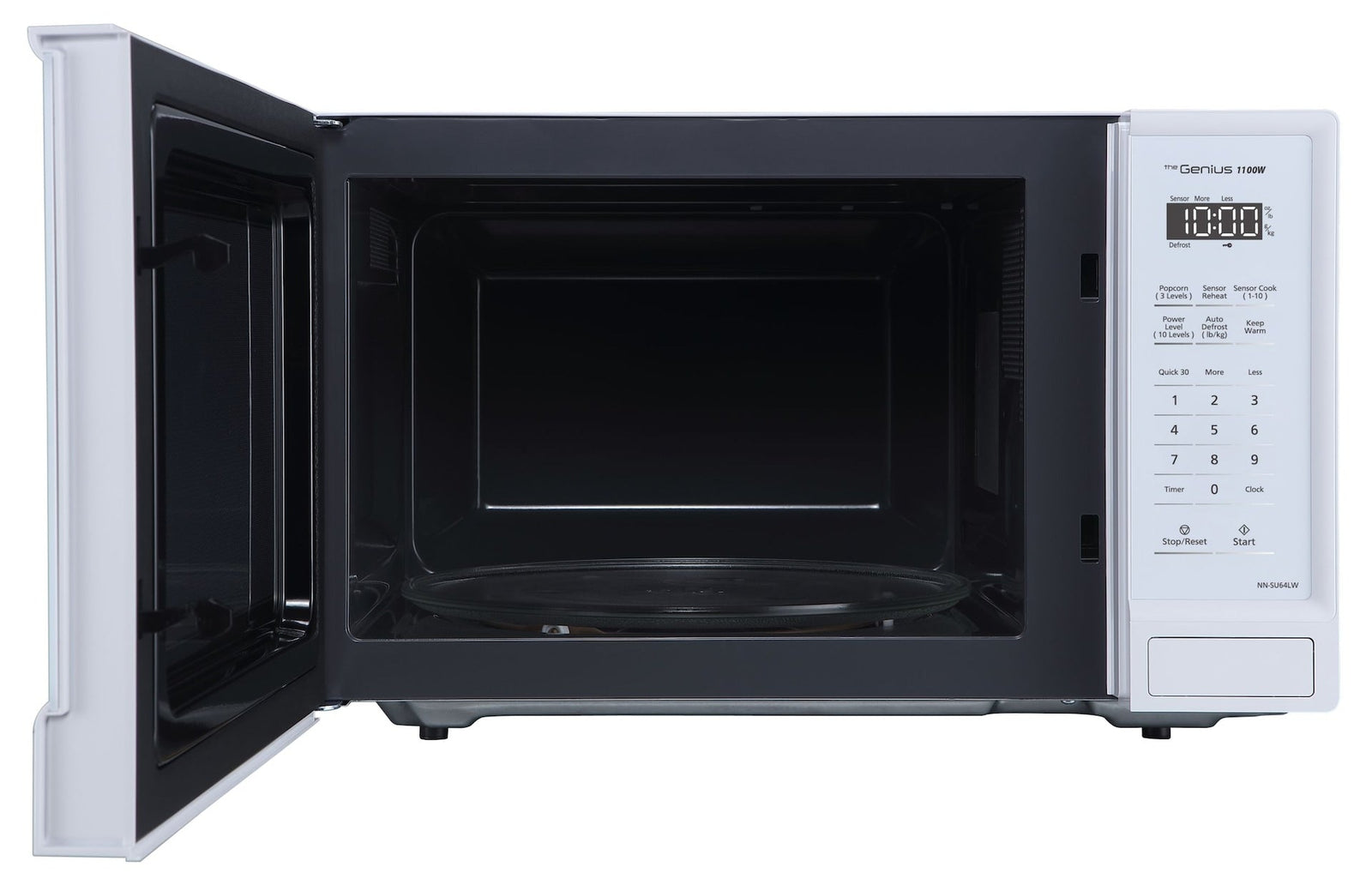 NN-SU64LW Countertop Microwave Genius Sensor Cooking, 1.3-cu.ft., Matte White D3N8 - product image 4