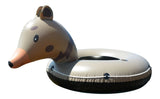 Inflatable Bear River/Lake Tube, 1-Person, Brown K6F9 - product image 1