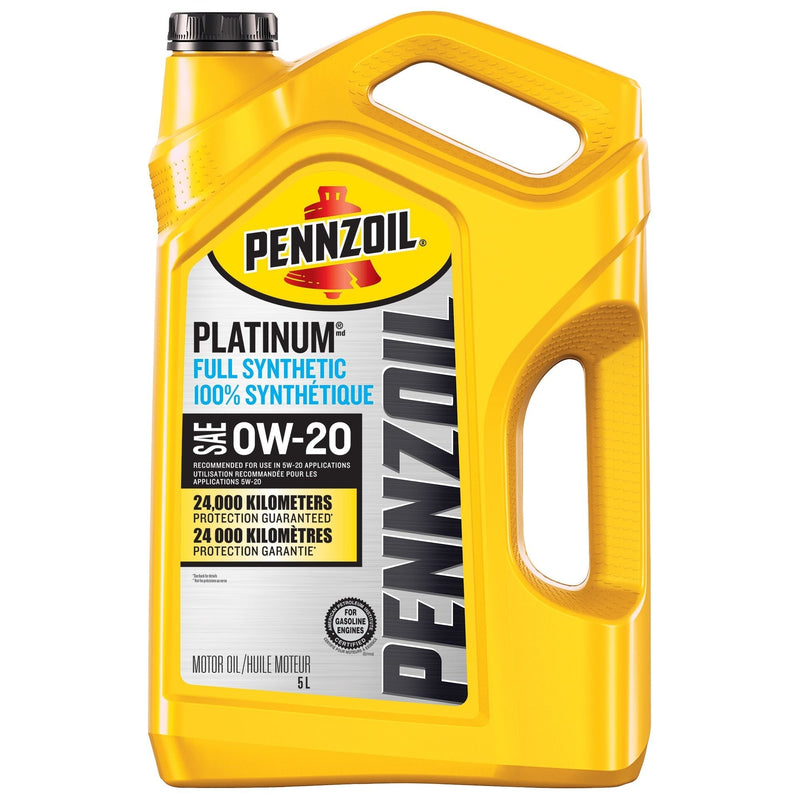 Platinum 0W20 Synthetic Engine/Motor Oil, 5-L E9U0