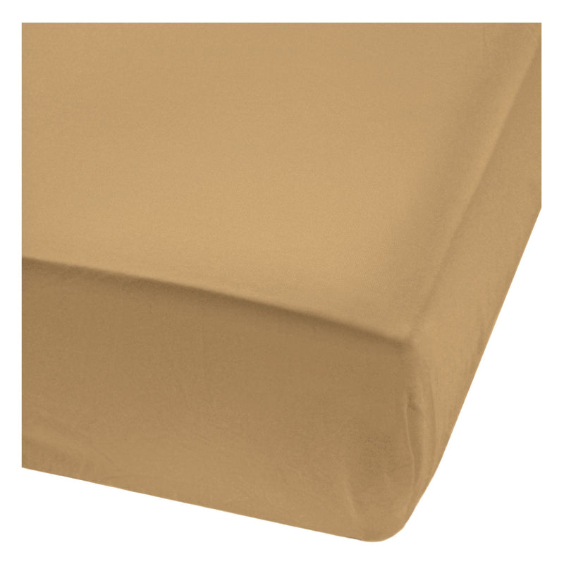 Bamboo Baby Crib Fitted Sheets, Honey H9X6