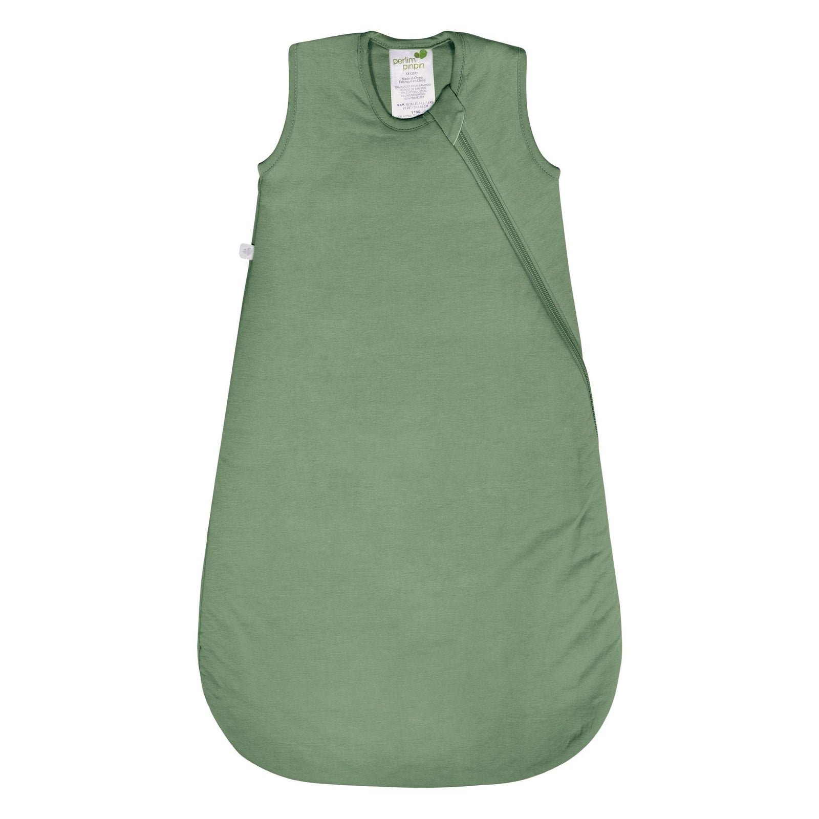 Bamboo Newborn Sleep Bag, Hunter Green, 0-6 months F1V1 - product image 1