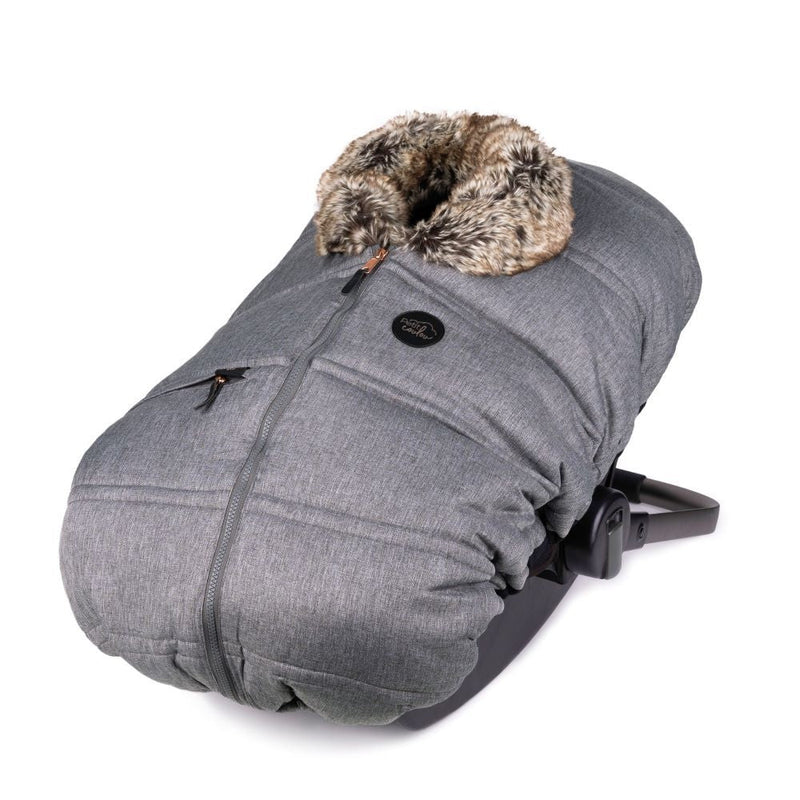 Coulou 3 Seasons Baby Car Seat Cover, Classic Collection, Graphite E3I8