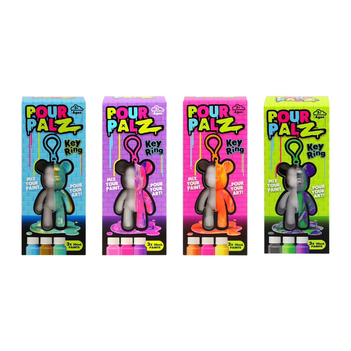 Palz DIY Mini Paint Bear, Assorted G7F8 - product image 2