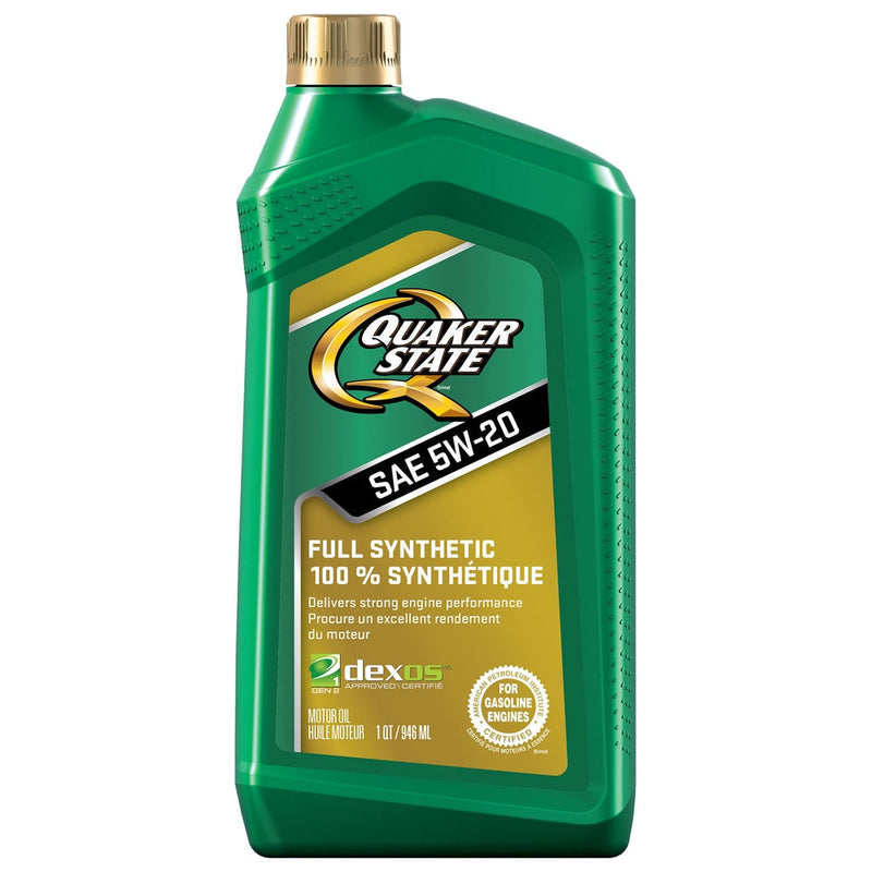 State Full Synthetic 5W20 Engine/Motor Oil, 946-mL S2D3