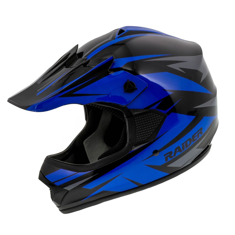 GX4 ATV Helmet, Youth, Blue, Assorted Sizes Q2D3