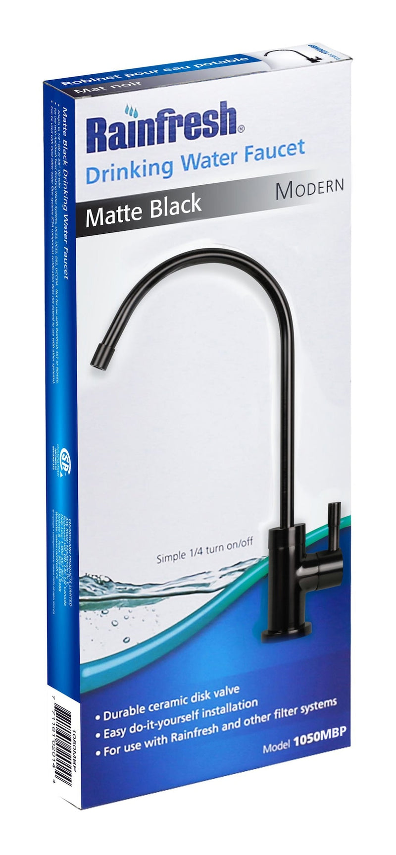 1050MBPDrinking Water Faucet, Matte Black K7B0