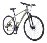 Encounter Hybrid Bike with Alloy Disc Brakes, 700C, Grey T6A2 - product image 1
