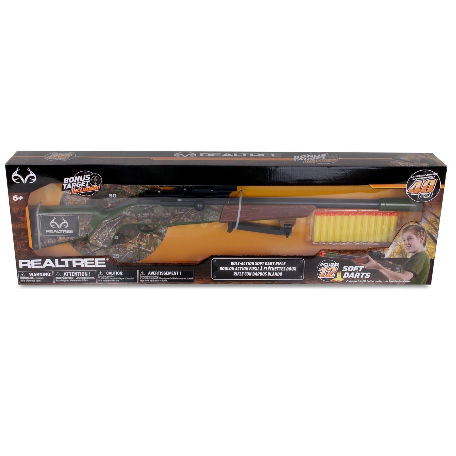 Green Hunting Rifle Toy with Built-in Scope O8N8 - product image 2