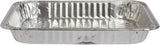 Foil Reusable Half Size Steam Baking Pan, Silver, 12-in, for Baking/Cooking/Steaming L6I0 - product image 1
