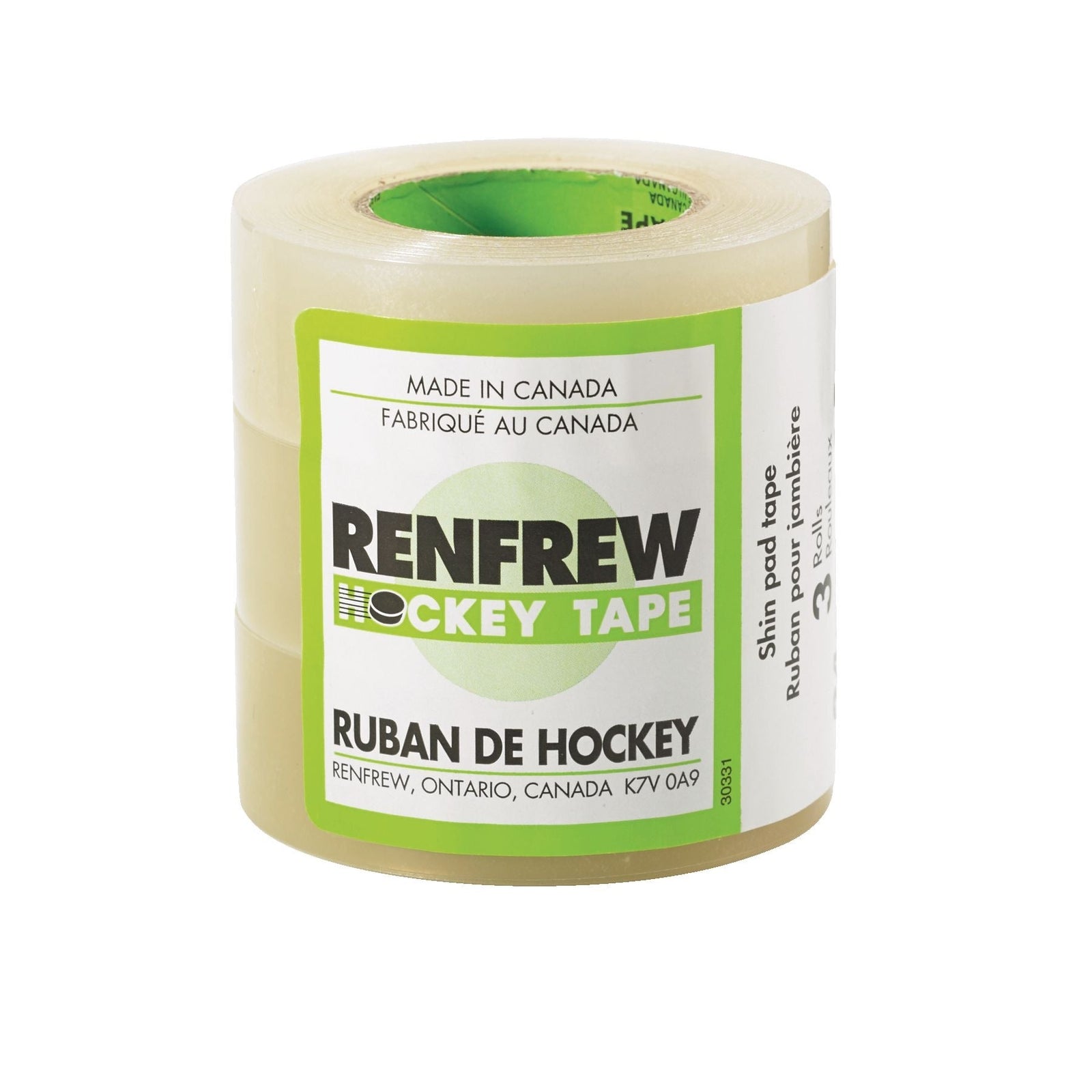 Waterproof Hockey Tape, Clear, 24-mm x 15-m, 3-pk D4A4 - product image 1