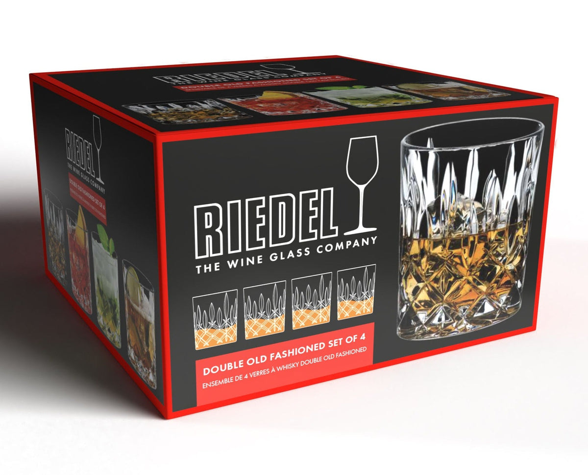 Double Old Fashioned (DOF) Glass Whiskey Tumbler, Clear, 10.4-oz, 4-pk E1U1 - product image 2